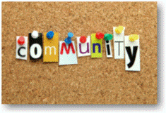 Community posted on bulletin board