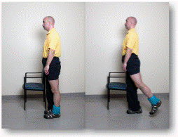 Resisted Hip Extension Standing (Moving Leg Backwards)                  